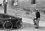 Posteggiatore in Piazza Petrarca - Anno 1986